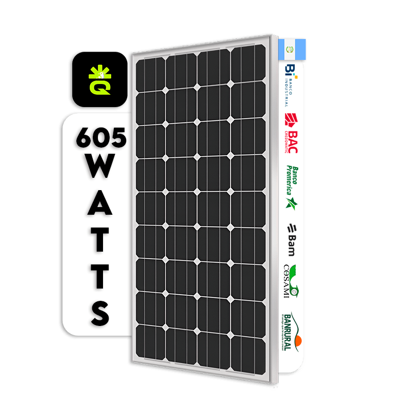 TrinaSolar de 605W Bifacial